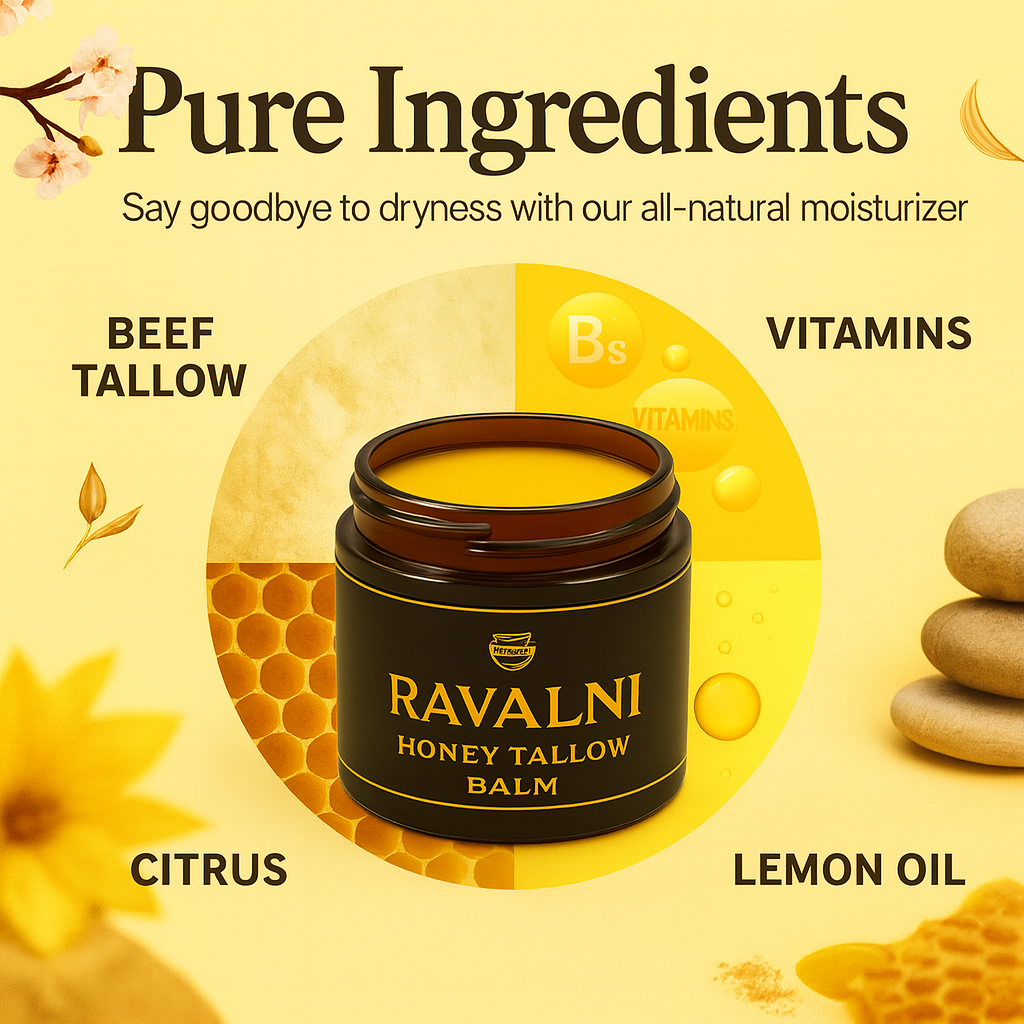 Ravalni Honey Tallow Balm